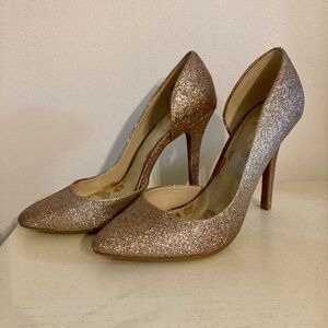 Glitter heels